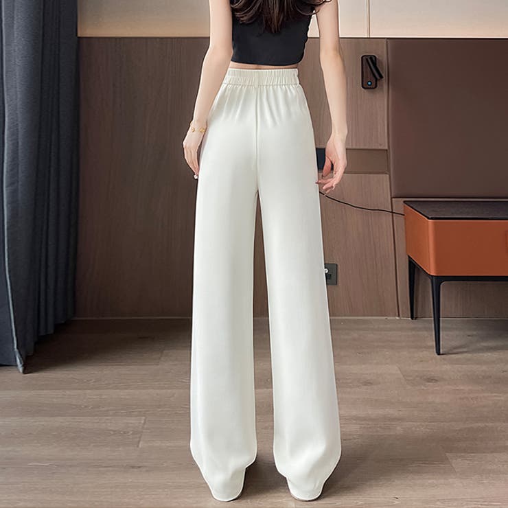 セミワイドパンツ レディース ロングパンツ 春 夏 新作 | WITCH | 詳細画像4 