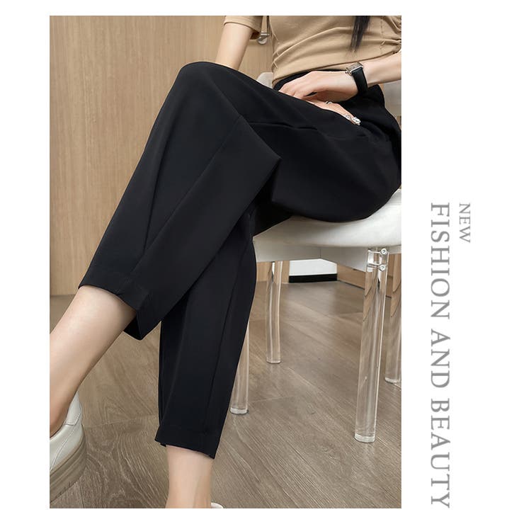 着痩せ体型カバーサルエルパンツ | WITCH | 詳細画像11 