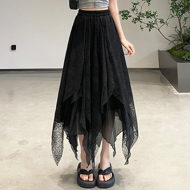 花びら ロングスカート | WITCH | 詳細画像2 