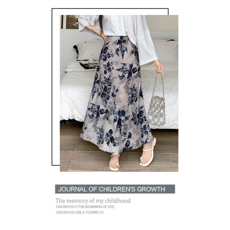 花柄プリンツフレアスカート | WITCH | 詳細画像10 