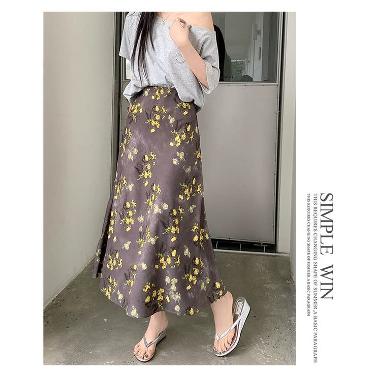 花柄プリンツフレアスカート | WITCH | 詳細画像12 