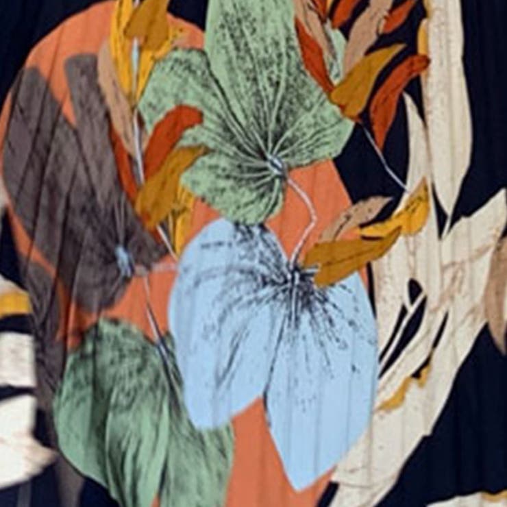 花柄プリーツスカートロング マキシ丈 | WITCH | 詳細画像5 