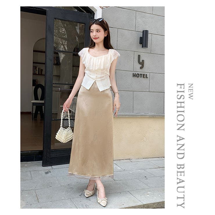 ロングスカート マキシ丈 Aラインスカート | WITCH | 詳細画像17 