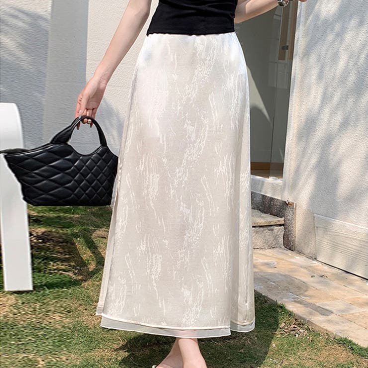 ロングスカート マキシ丈 Aラインスカート | WITCH | 詳細画像2 