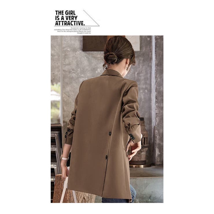 後ろスリット テーラードジャケット | WITCH | 詳細画像10 