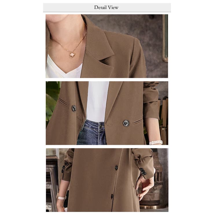 後ろスリット テーラードジャケット | WITCH | 詳細画像6 