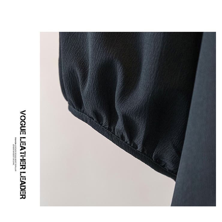 七分袖ランタンスリーブトップスゆったりミディ丈  | WITCH | 詳細画像18 