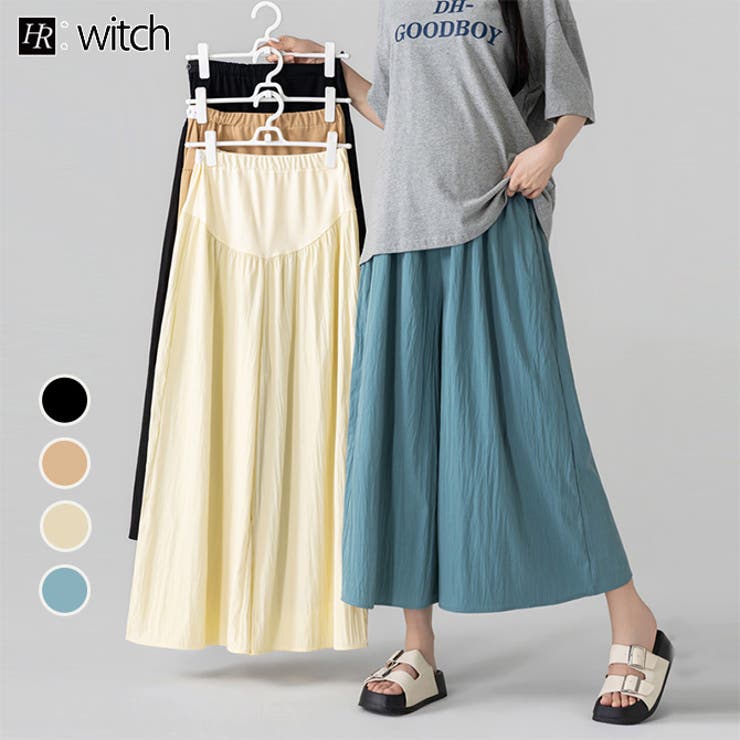 マタニティ パンツ九分丈スカチョ | WITCH | 詳細画像1 