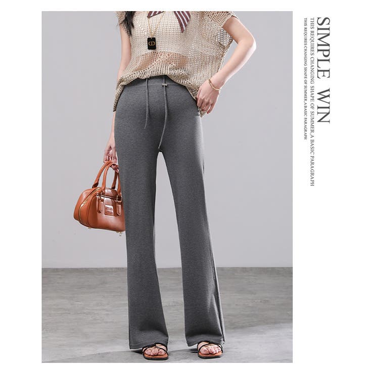 春夏新作マタニティパンツリラックスフレアパンツ | WITCH | 詳細画像11 