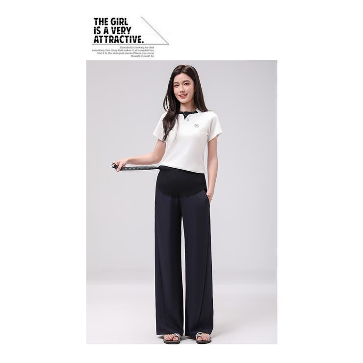 春夏新作マタニティワイドパンツ | WITCH | 詳細画像10 