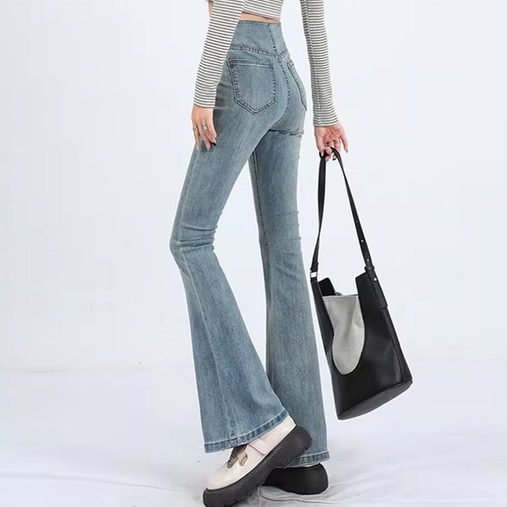 新作マタニティフレアデニムパンツ | WITCH | 詳細画像4 