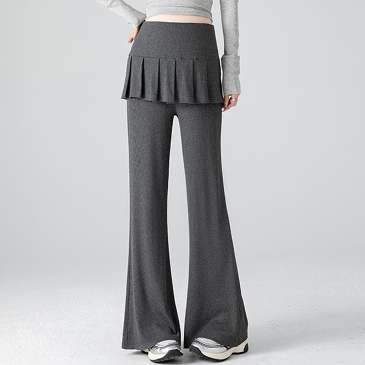 グレー | 新作マタニティドッキングミニスカートパンツ | WITCH