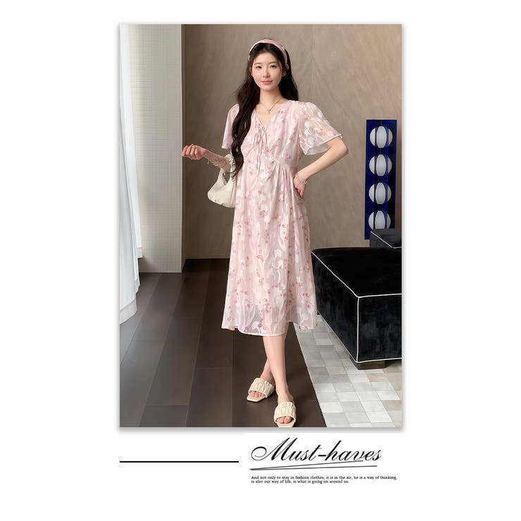 マタニティワンピース袖フリル | WITCH | 詳細画像18 