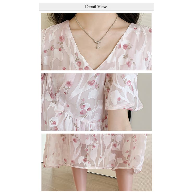 マタニティワンピース袖フリル | WITCH | 詳細画像5 