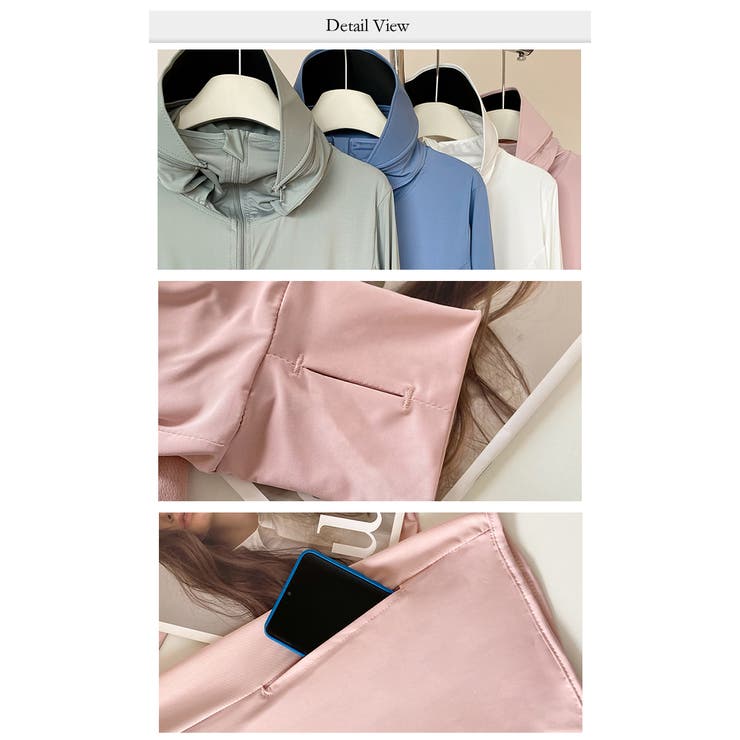 UVカットパーカー ラッシュガード 日焼け対策 | WITCH | 詳細画像5 