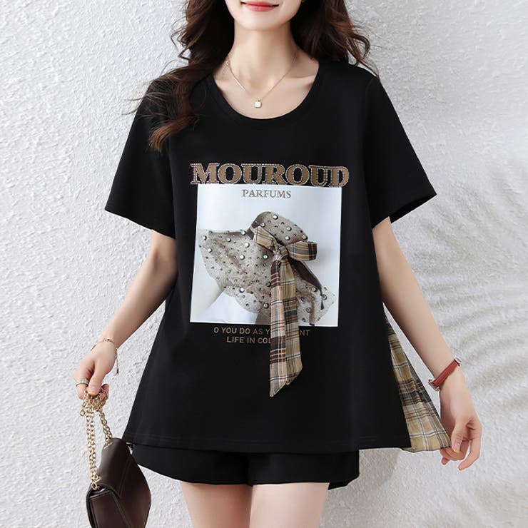 サイトフリルビジューTシャツ | WITCH | 詳細画像9 