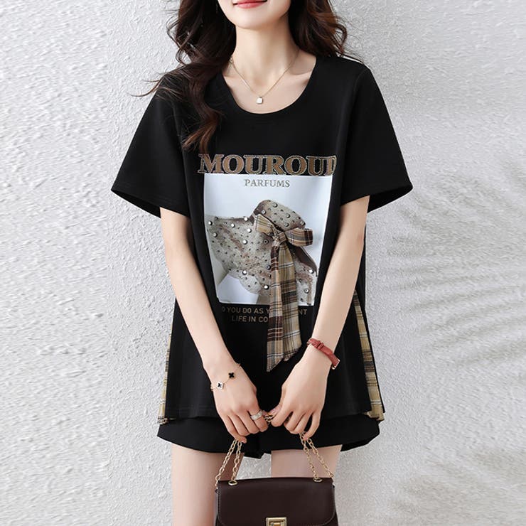 サイトフリルビジューTシャツ | WITCH | 詳細画像10 