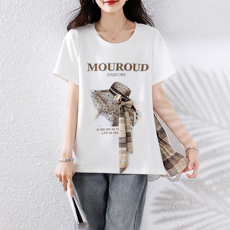 サイトフリルビジューTシャツ | WITCH | 詳細画像15 