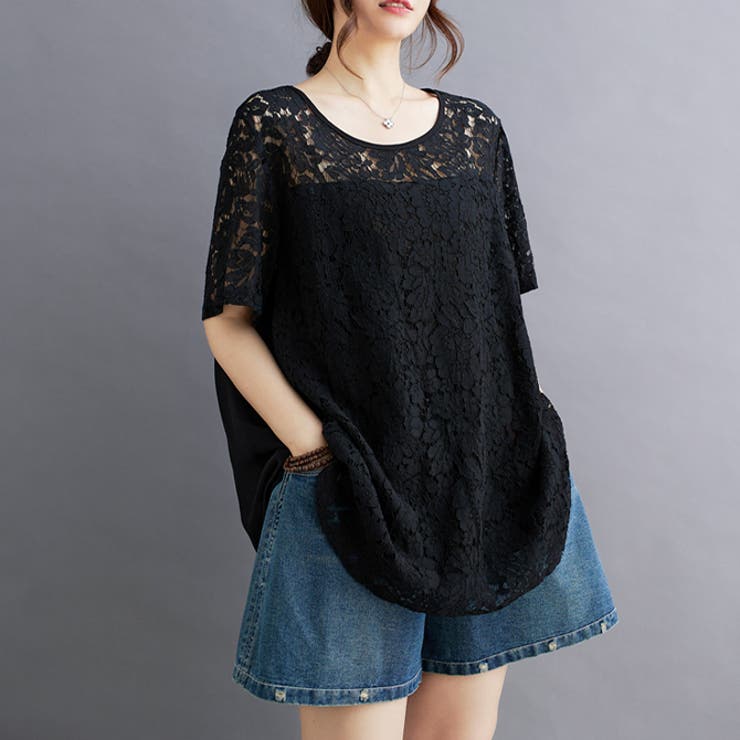 花柄レース刺繍ブラウス | WITCH | 詳細画像9 