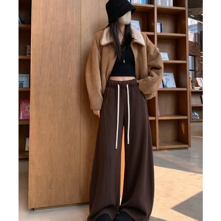 裏起毛スウェットワイドパンツ | WITCH | 詳細画像2 