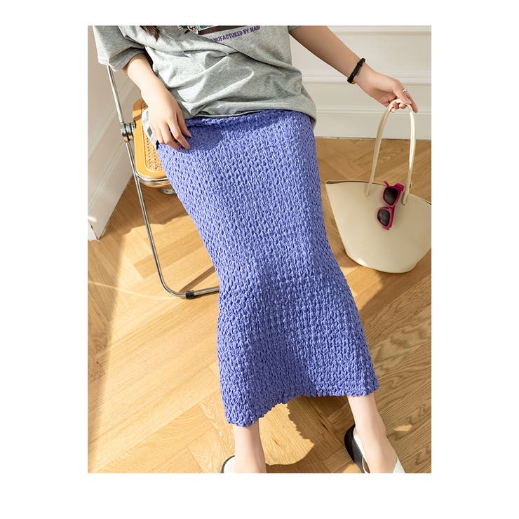 mermaid circular skirt(S GREIGE): スカート｜PMbox P&M