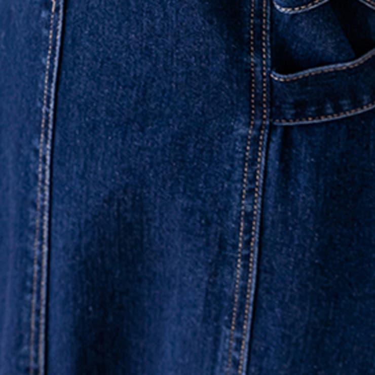 サス付デニムワンピース ハイウエスト 秋 新作 | WITCH | 詳細画像5 