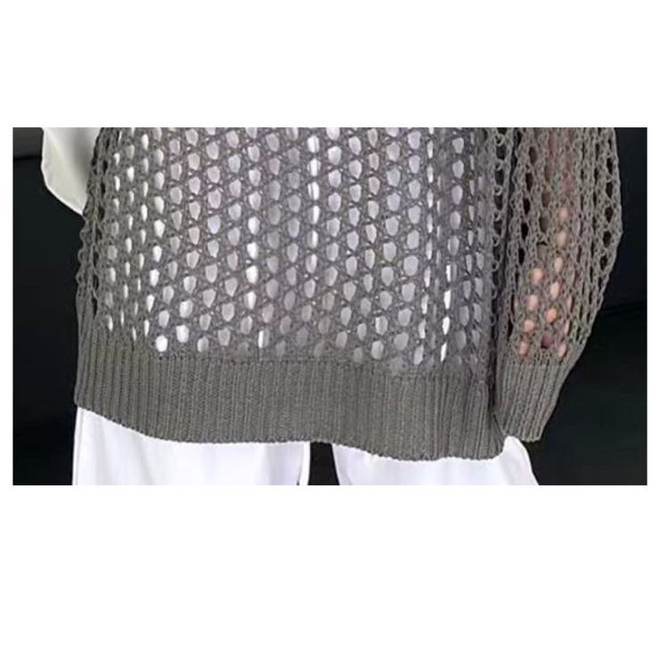 透かし編みゆったりプルオーバーニット 秋 新作 | WITCH | 詳細画像7 