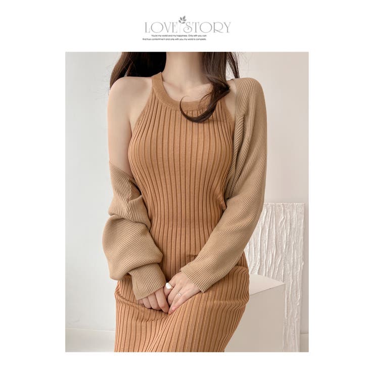 ワンピース リブニット タイトワンピース | WITCH | 詳細画像9 