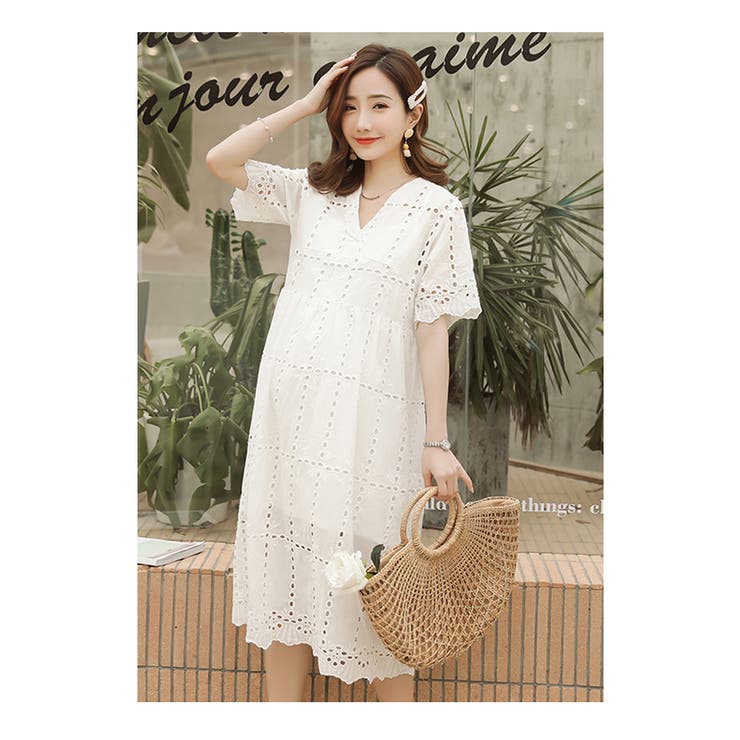 マタニティワンピース マタニティ服 体型カバーワンピース 品番 Herw Witch ウィッチ のレディースファッション通販 Shoplist ショップリスト