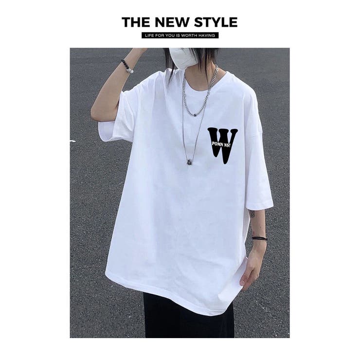 半袖 Tシャツ ロゴプリントレディース トップス オーバーサイズ