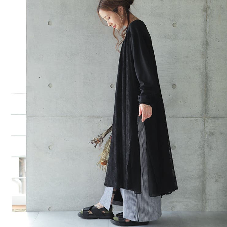 スカート レディース ロングスカート ストライプ 綿100％ マキシスカート | HUG.U | 詳細画像24 