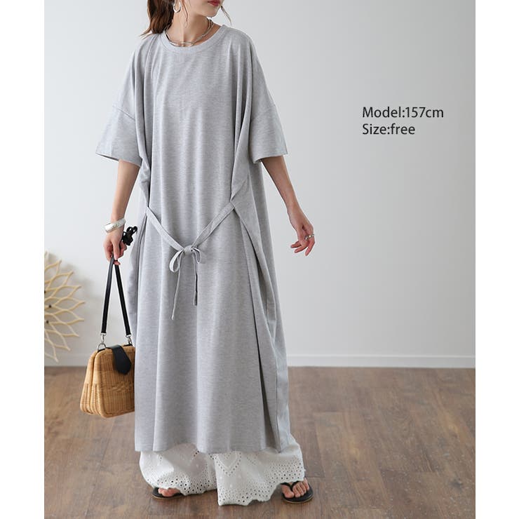 ワンピース マキシワンピース レディース ワンピ ロングワンピース ロングワン | HUG.U | 詳細画像16 