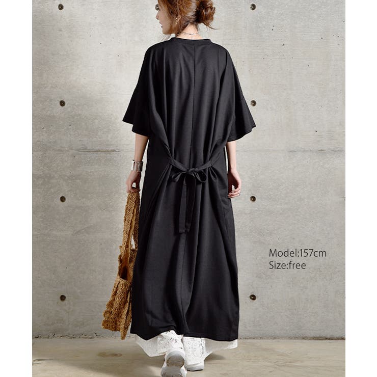 ワンピース マキシワンピース レディース ワンピ ロングワンピース ロングワン | HUG.U | 詳細画像7 