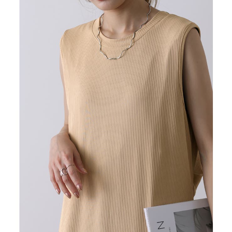 ワンピース マキシワンピース ロングワンピース ロング タンクトップ レイヤー | HUG.U | 詳細画像3 