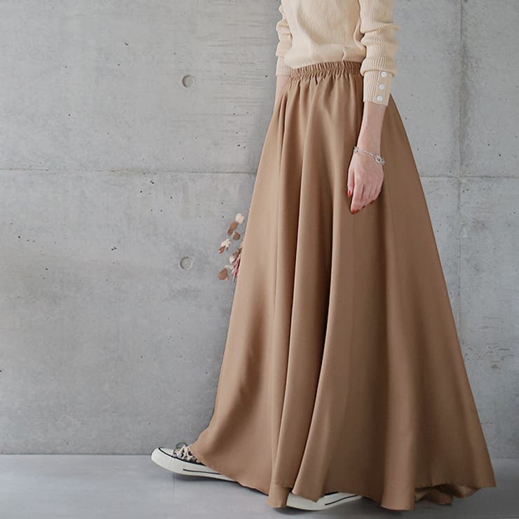 ワイドパンツ レディース フレアパンツ 大きいサイズ スカート