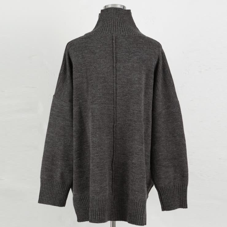 ニット レディース  タートルネック トップス ハイネック セーター ウール | HUG.U | 詳細画像28 