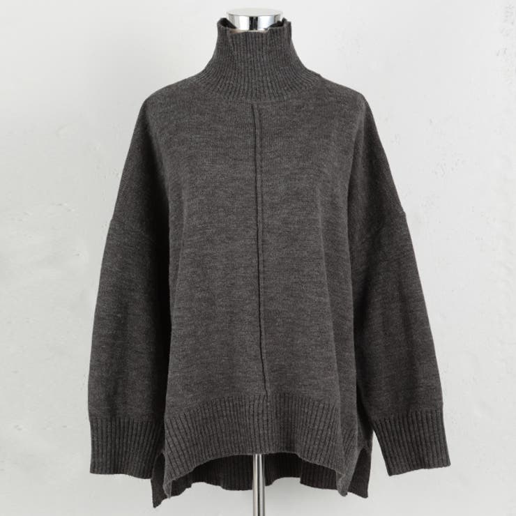 ニット レディース  タートルネック トップス ハイネック セーター ウール | HUG.U | 詳細画像26 