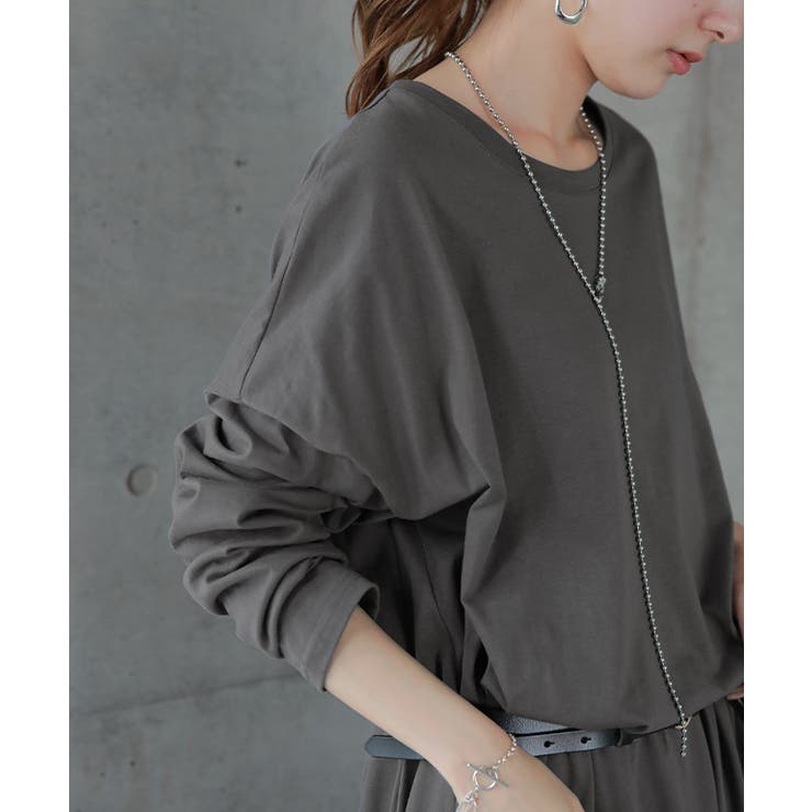 ワンピース レディース 長袖 ロング ロングワンピース マキシ マキシワンピー | HUG.U | 詳細画像8 