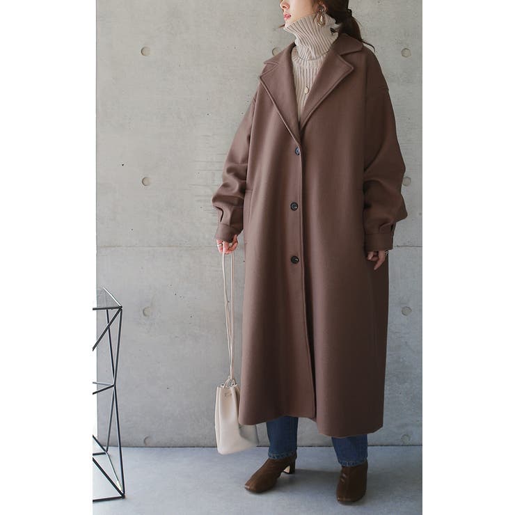 ★H&M  ブラック　ロングコートコート　サイズ　EUR 38