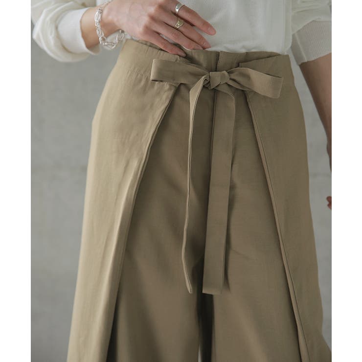 パンツ レディース ボトムス ワイドパンツ ワイド ロング フレアパンツ フレ | HUG.U | 詳細画像7 