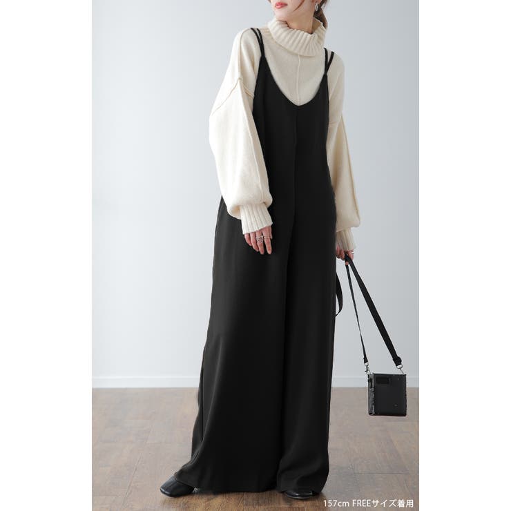 サロペット レディース 大きいサイズ サロペ オーバーオール パンツ オールイ | HUG.U | 詳細画像16 