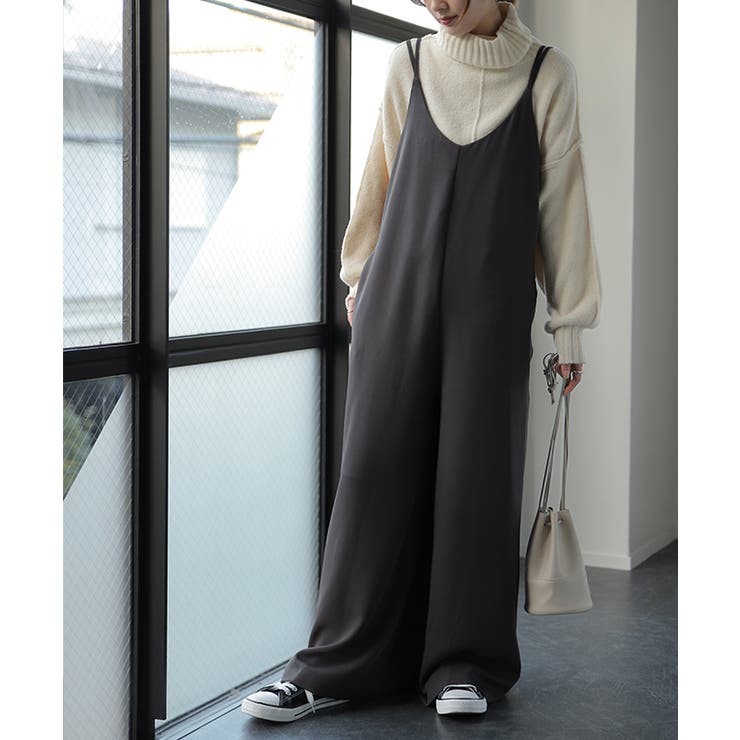 サロペット レディース 大きいサイズ サロペ オーバーオール パンツ オールイ | HUG.U | 詳細画像4 