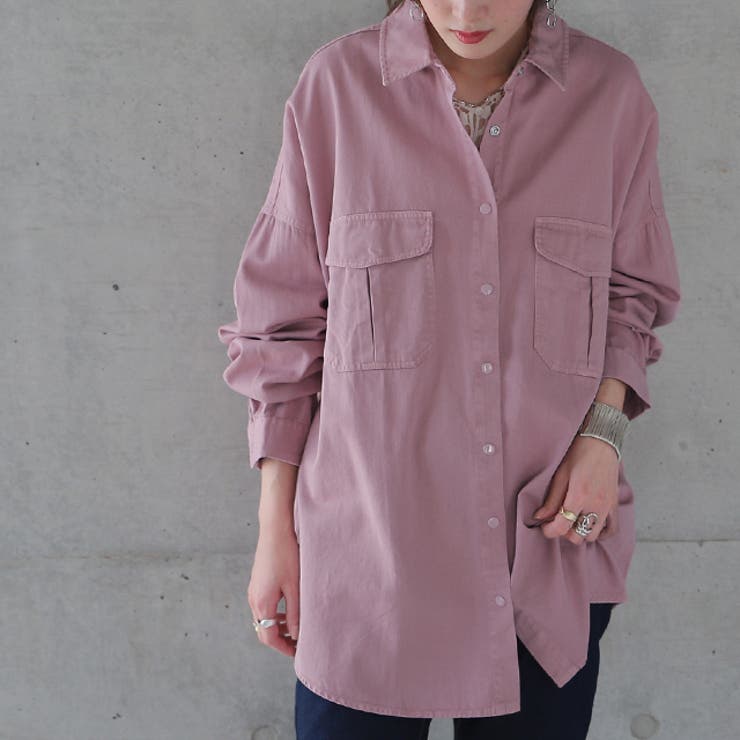 コルピエロ 20AW ドロップショルダーブラウス 長袖 ピンク ■SH BEVERY HILLS P.C ビバリーヒルズポロクラブ 長袖 シャツ レディース