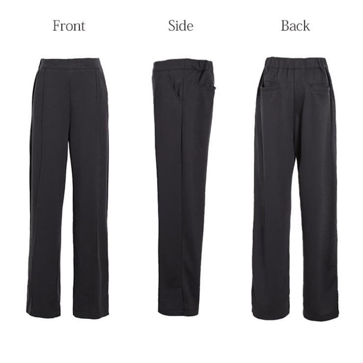 ストレートパンツ レディース パンツ ゆったり ボトムス リラックス イージー | HUG.U | 詳細画像22 