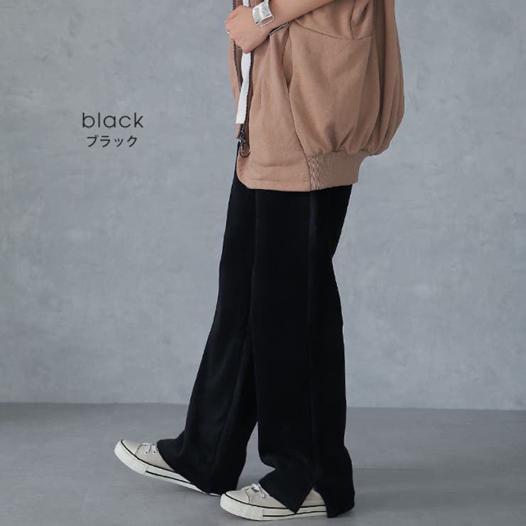 ストレートパンツ レディース パンツ ゆったり ボトムス リラックス イージー | HUG.U | 詳細画像8 