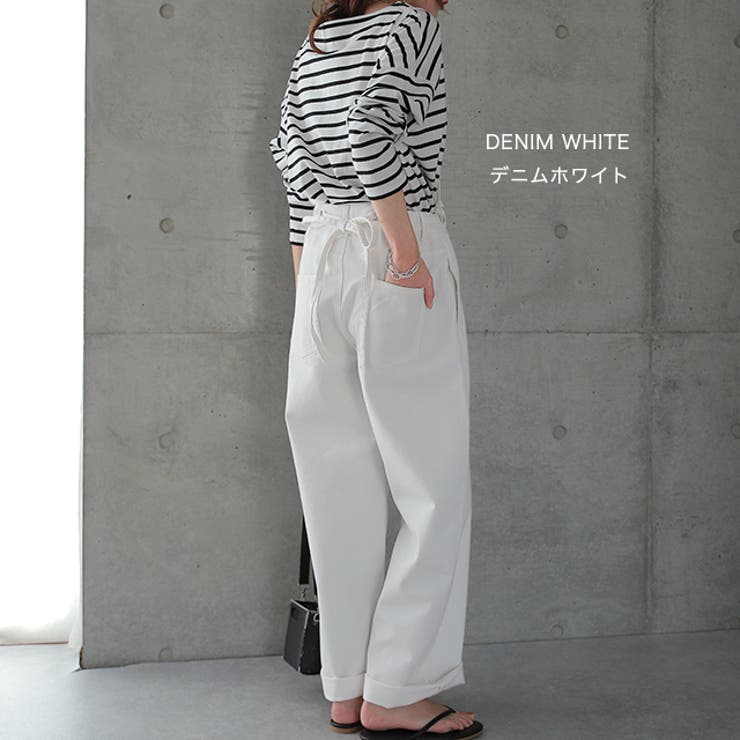 デニムパンツ サロペット レディース デニム サスペンダー パンツ 2way | HUG.U | 詳細画像8 