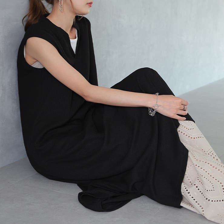 ワンピース レディース ロングワンピース キーネック ワンピース レディース ロングワンピース キーネック