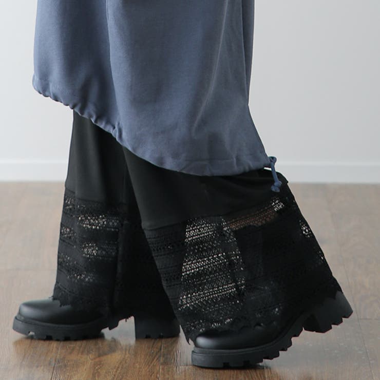 Aブラック | ペチパンツ 裏起毛 あったか ロング レディース パンツ ペチコート インナー | HUG.U