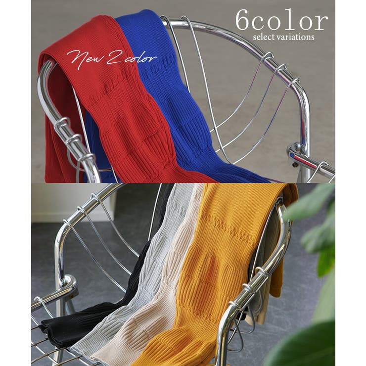 ニットレギンス 綿 10分丈 レディース レイヤード スパッツ インナー パン | HUG.U | 詳細画像10 