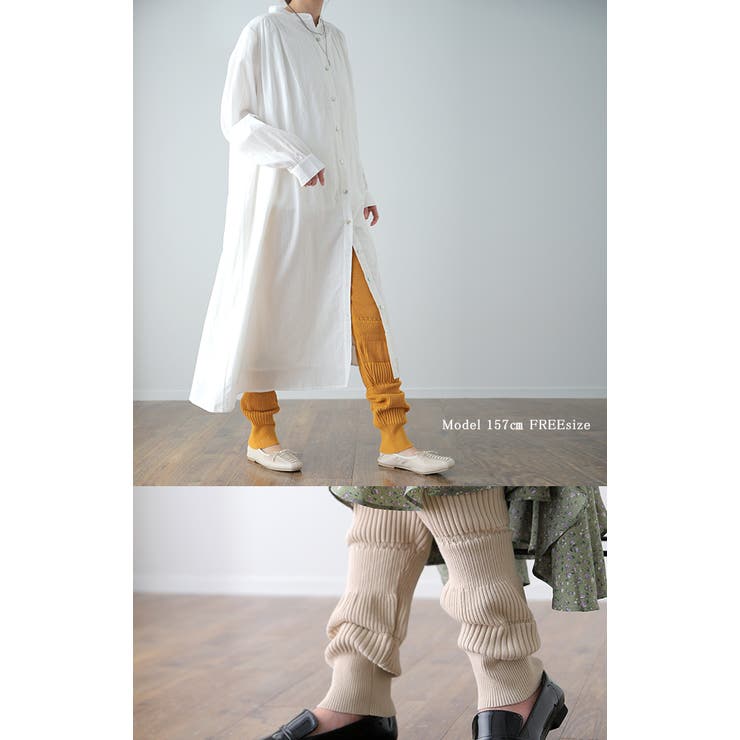 ニットレギンス 綿 10分丈 レディース レイヤード スパッツ インナー パン | HUG.U | 詳細画像23 